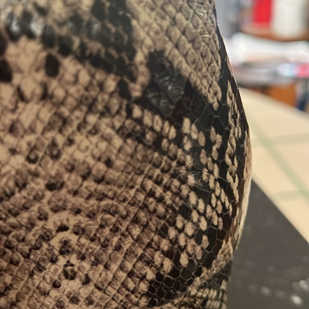 Sam Edelman Women's Snake Print Ankle Boots - Picture 9 of 10